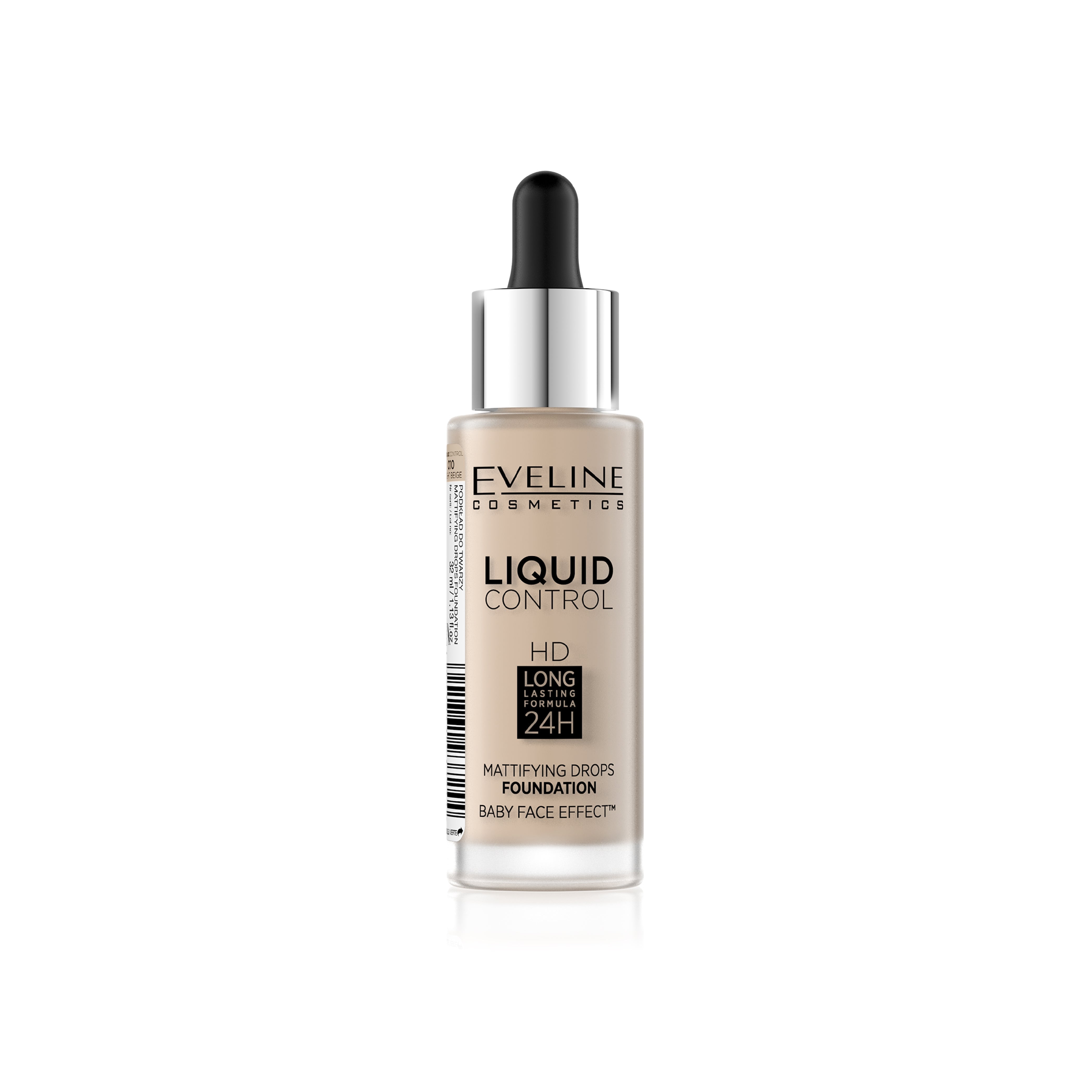 EVELINE LIQUID CONTROL MATTIFYING DROPS FOUNDATION 40 - MamasJan Makeup