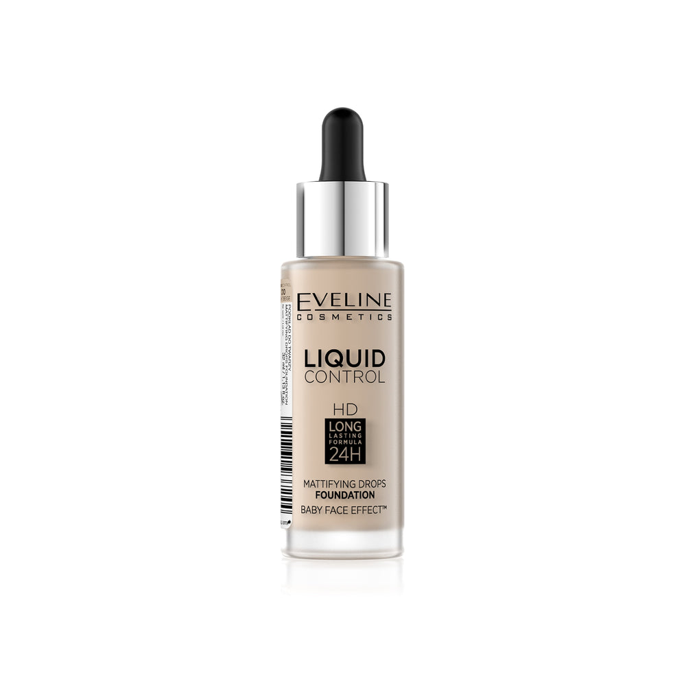 EVELINE LIQUID CONTROL MATTIFYING DROPS FOUNDATION 40 - MamasJan Makeup
