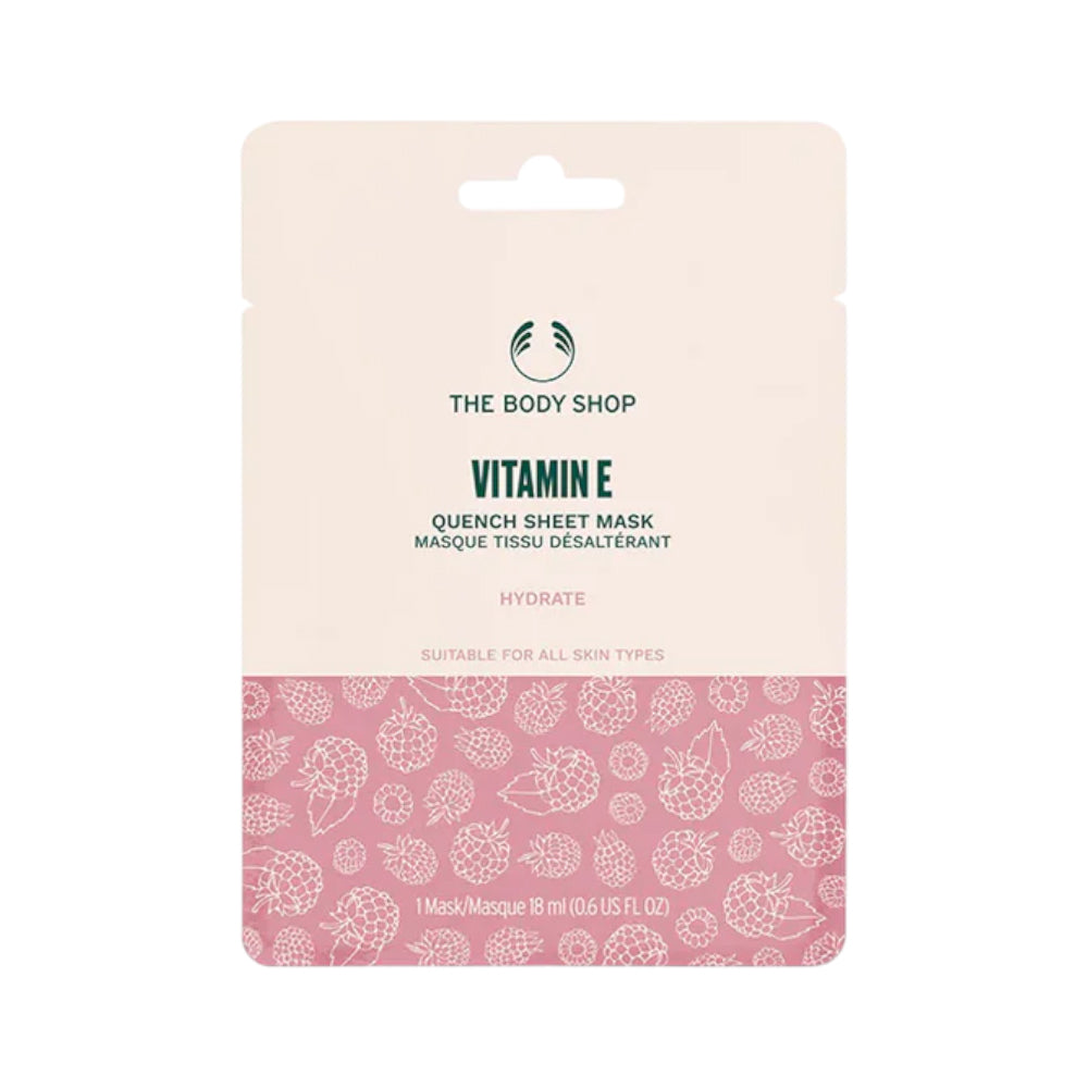BODY SHOP VITAMIN E QUENCH SHEET MASK 18ML Default Title - MamasJan Makeup