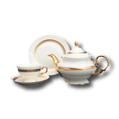 TEA SET ROYAL BISTRO 24PC J1816-11A Default Title - MamasJan Crockery