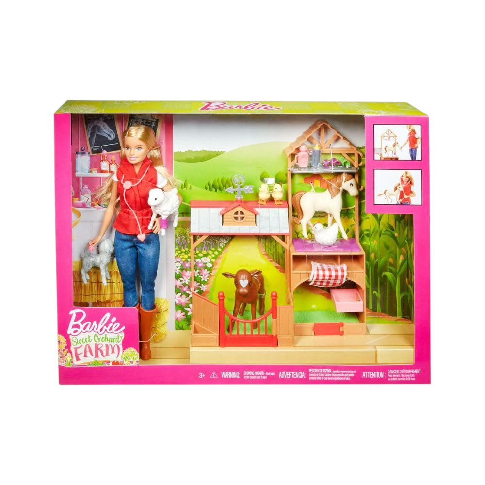 Gck86 Barbie Doll Sweet Orchard Farm Default Title - MamasJan Toys