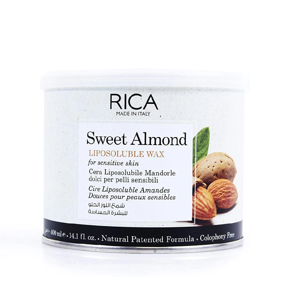 RICA LIPOSOLUBLE WAX SWEET ALMOND 400 ML Default Title - MamasJan skincare
