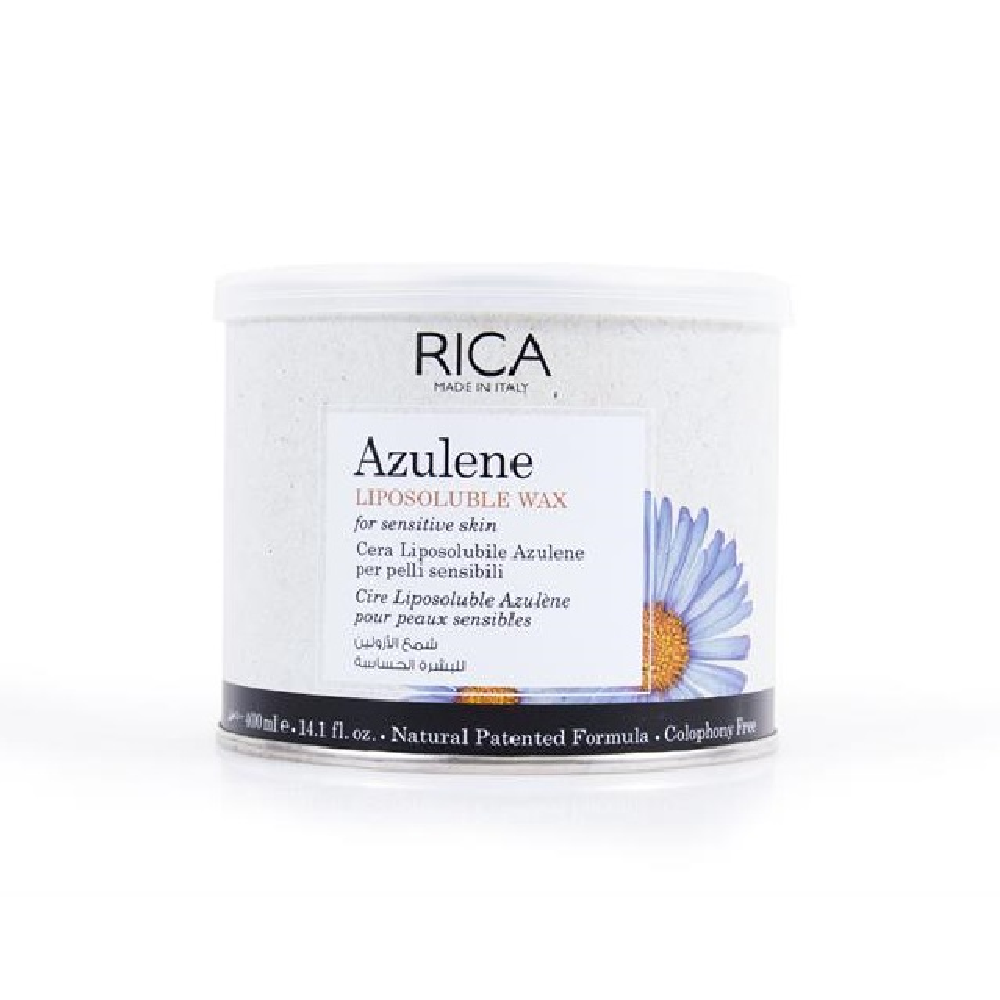 RICA LIPOSOLUBLE WAX AZULENE 400 ML Default Title - MamasJan skincare