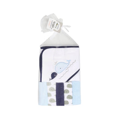 BABY BATH TOWEL HOODED IR MW-19 05282 Default Title - MamasJan KidsWear