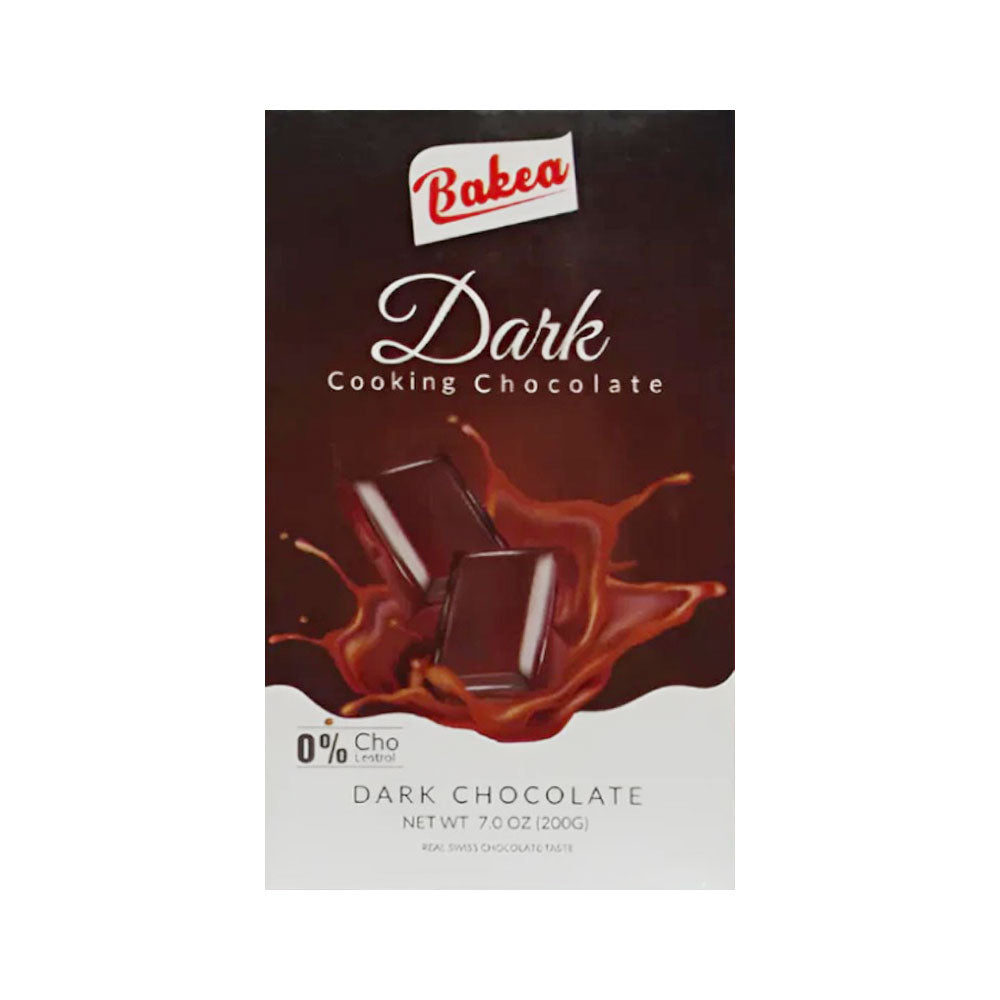 BAKEA COOKING CHOCOLATE DARK 200GM Default Title - MamasJan Grocery