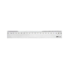 DELI STRAIGHT RULER 20CM E6220 Default Title - MamasJan Toys