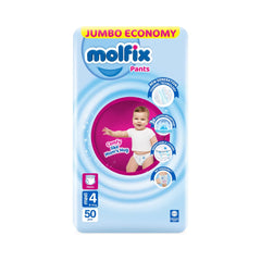 MOLFIX PANTS MAXI NO4 9-14 KG 50 PCS Default Title - MamasJan Grocery Nonfood