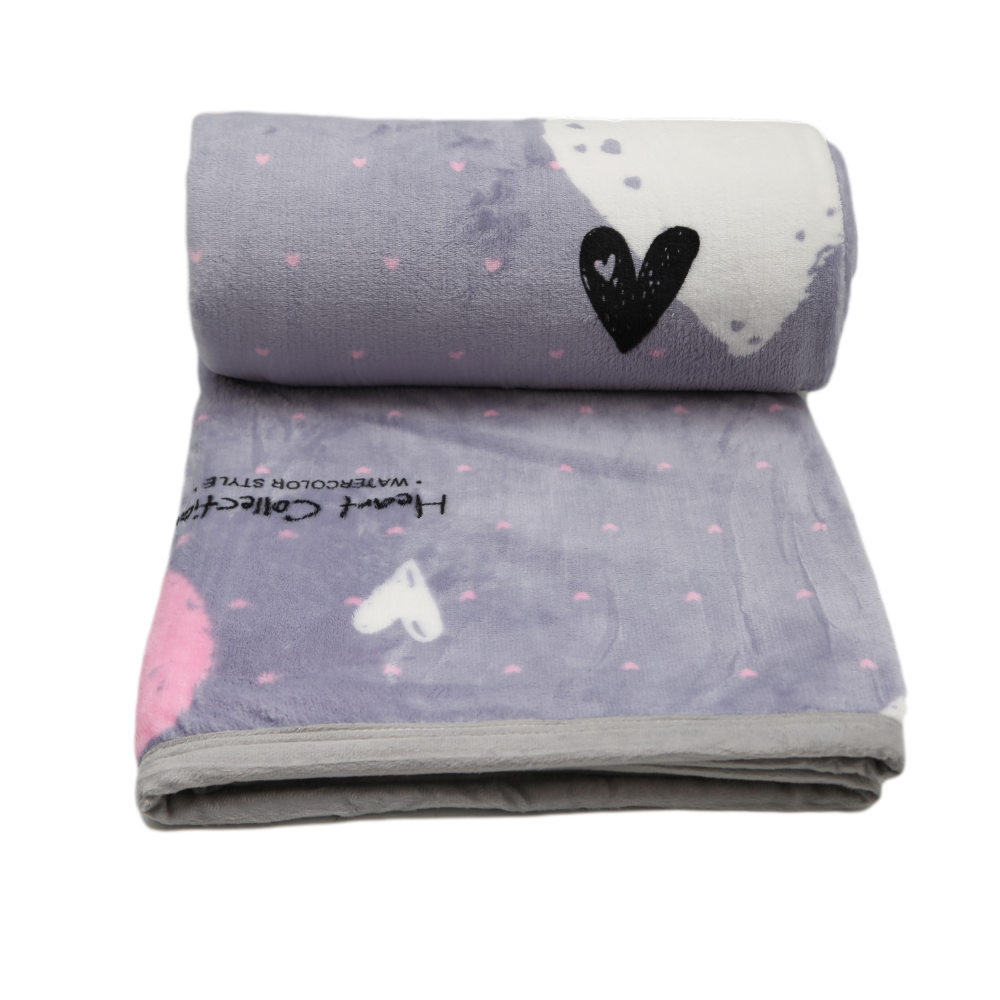 FLEECE BLANKET IR C21-22 Light Purple - MamasJan s