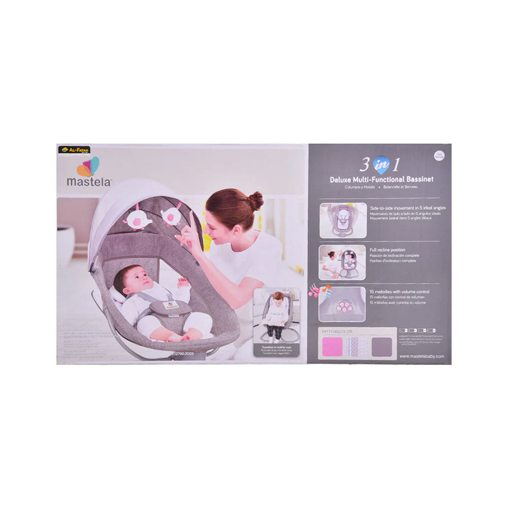 MASTELA AUTO SWING DELUX 3IN1 8106 IR Default Title - MamasJan Toys