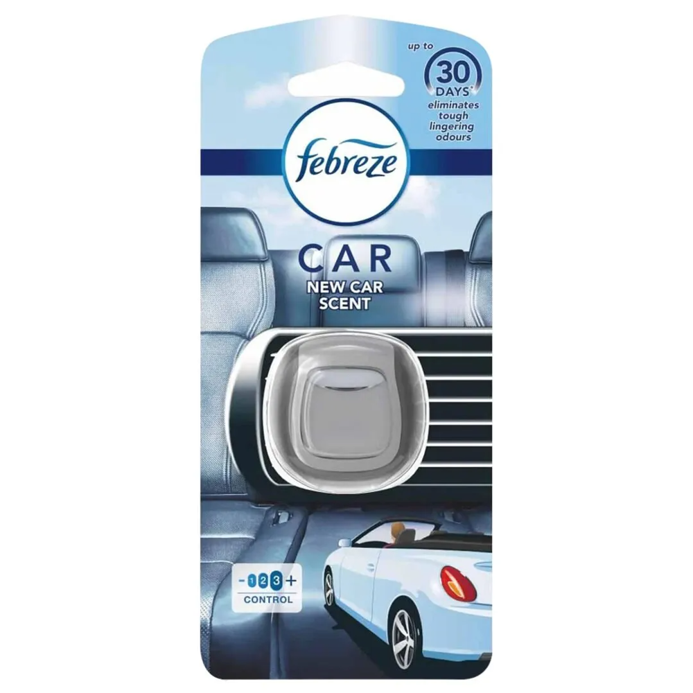 FEBREZE CAR AIR FRESHENER NEW CAR SCENT 2 ML Default Title - MamasJan Grocery Nonfood