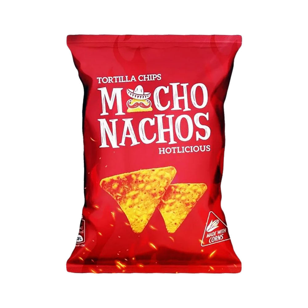 MACHOS TORTILLA CHIPS HOT 38 GM Default Title - MamasJan Grocery