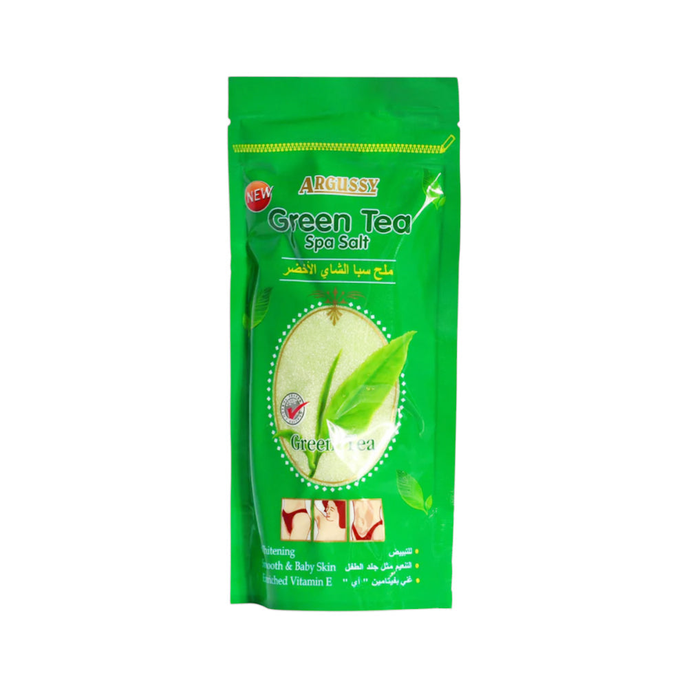 ARGUSSY BODY SPA SALT GREEN TEA 300 GM Default Title - MamasJan Grocery Nonfood