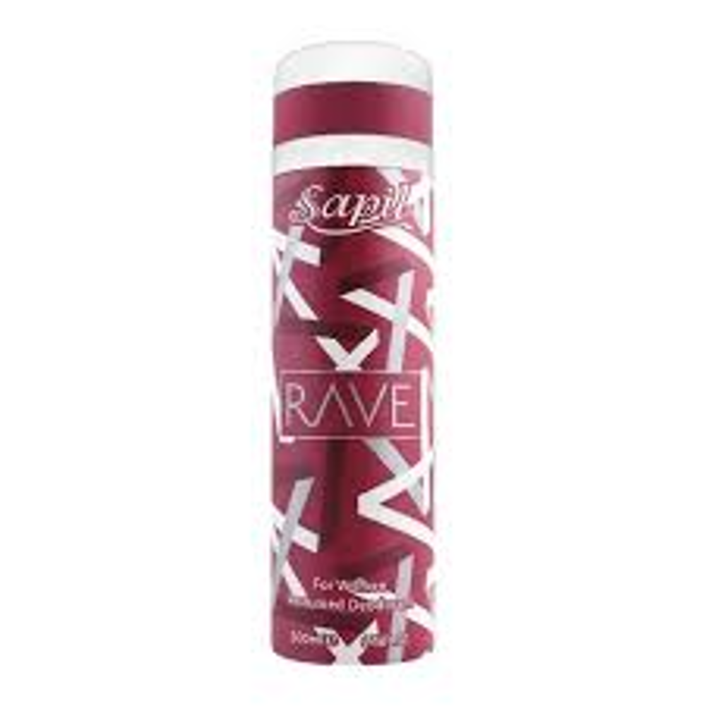 SAPIL DEODORANT RAVE FOR WOMEN 200 ML Default Title - MamasJan Grocery Nonfood