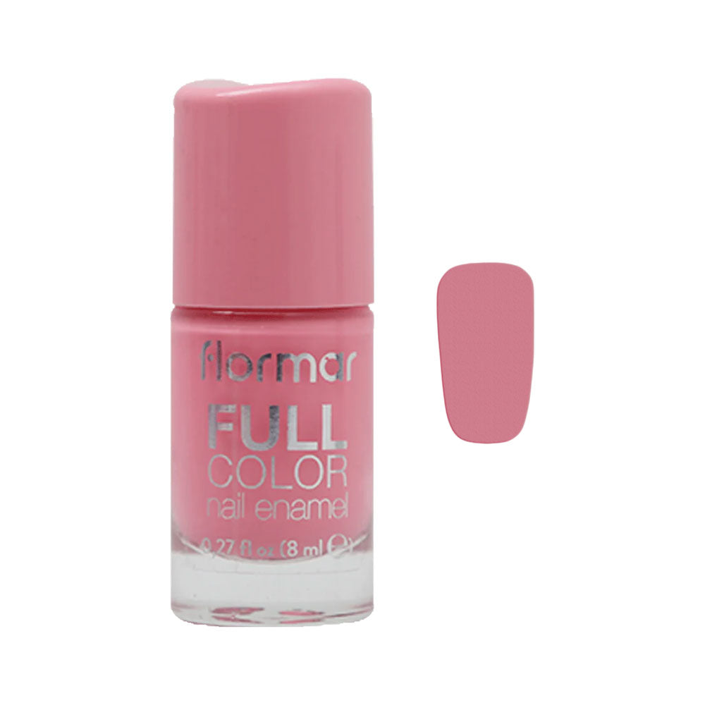 FLORMAR FC03 NAIL ENAMEL BUBBLE GUM Default Title - MamasJan Makeup