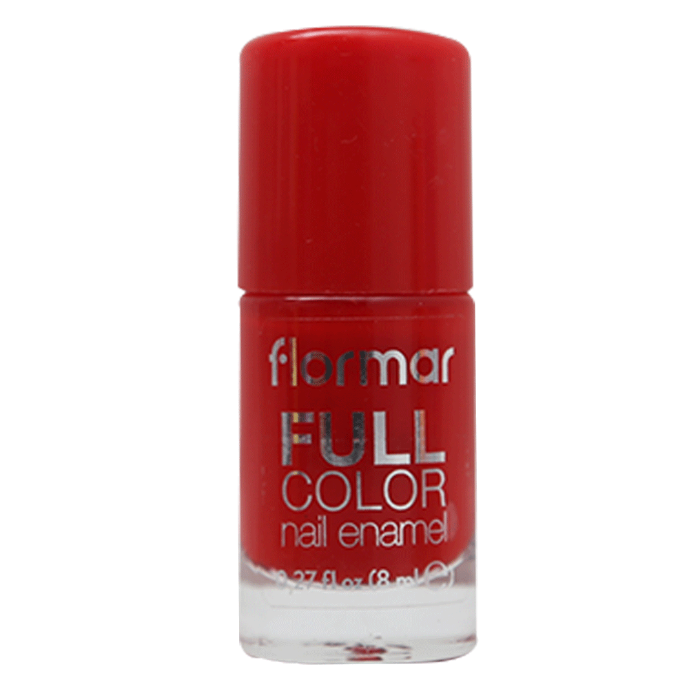 FLORMAR FC08 NAIL ENAMEL OPTIMISTIC RED Default Title - MamasJan Makeup
