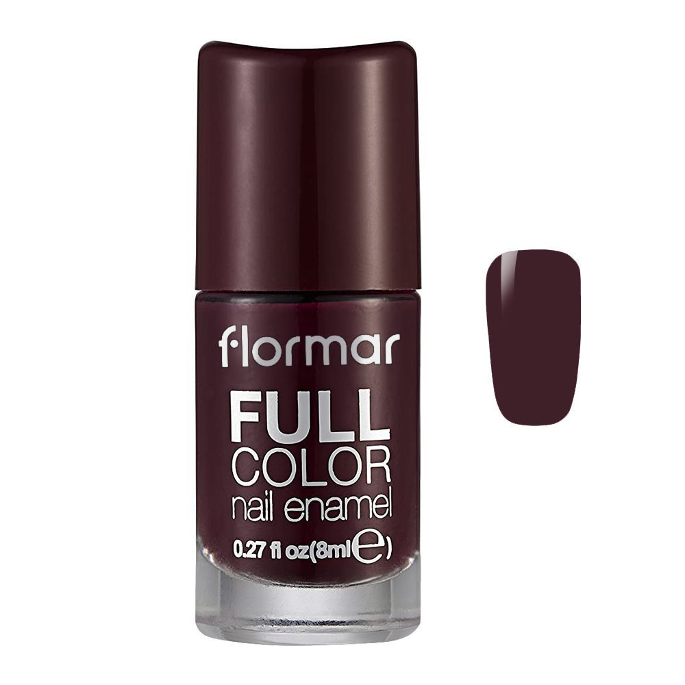 FLORMAR FC40 NAIL ENAMEL ROYAL MAROON Default Title - MamasJan Makeup
