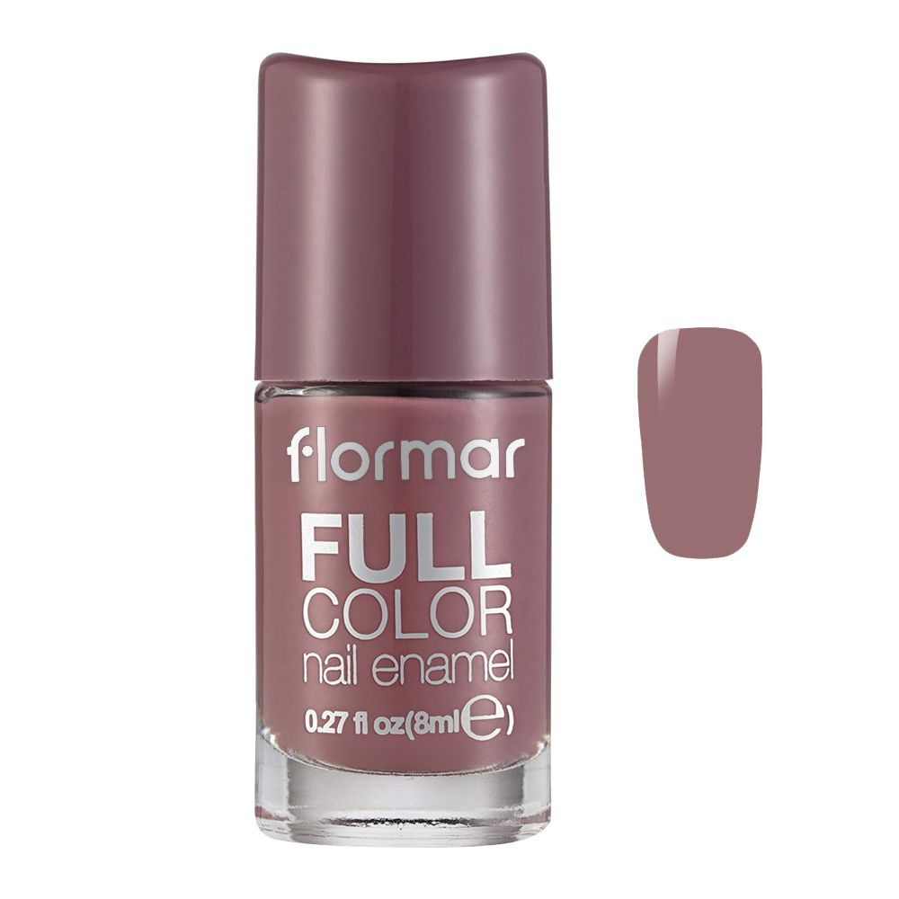 FLORMAR FC62 NAIL ENAMEL BERRY BROWN Default Title - MamasJan Makeup