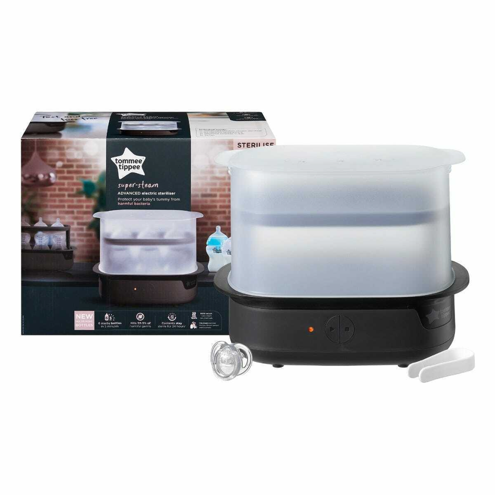 TOMMEE TIPPEE ELECTRIC STERILISER ADVANCED 6PC 423221/38 Default Title - MamasJan Grocery Nonfood
