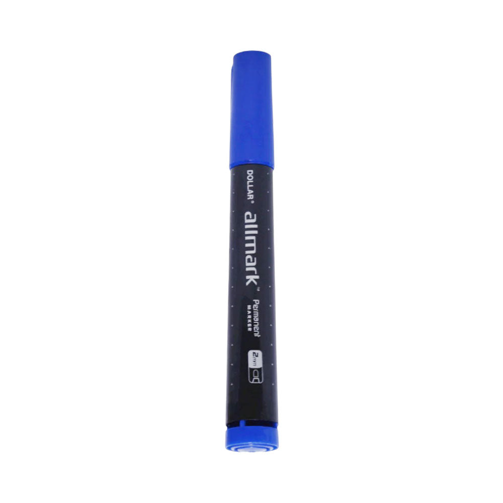 90 Dollar Marker Permanent Almark 2Mm Blue Default Title - MamasJan Toys