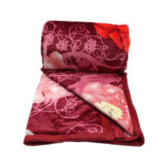 FLEECE BLANKET IR C1-8 Reddish - MamasJan s