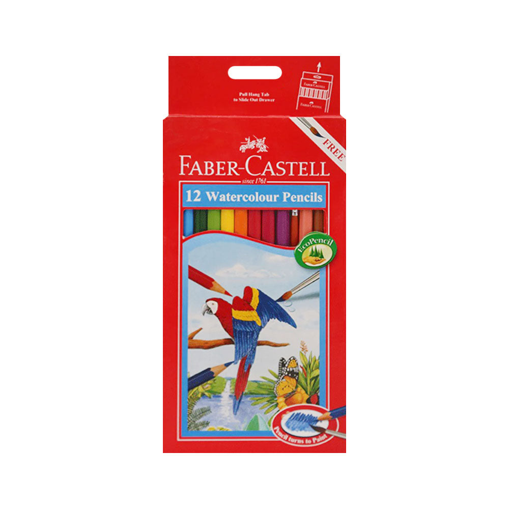 Faber Castell 12 Water Color Pencils Default Title - MamasJan Toys
