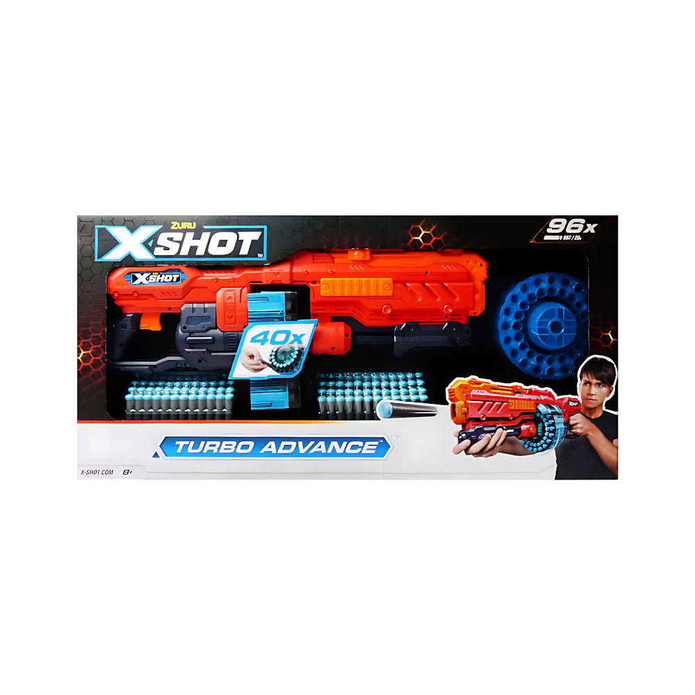36136 XSHOT TURBO ADVANCE GUN Default Title - MamasJan Toys