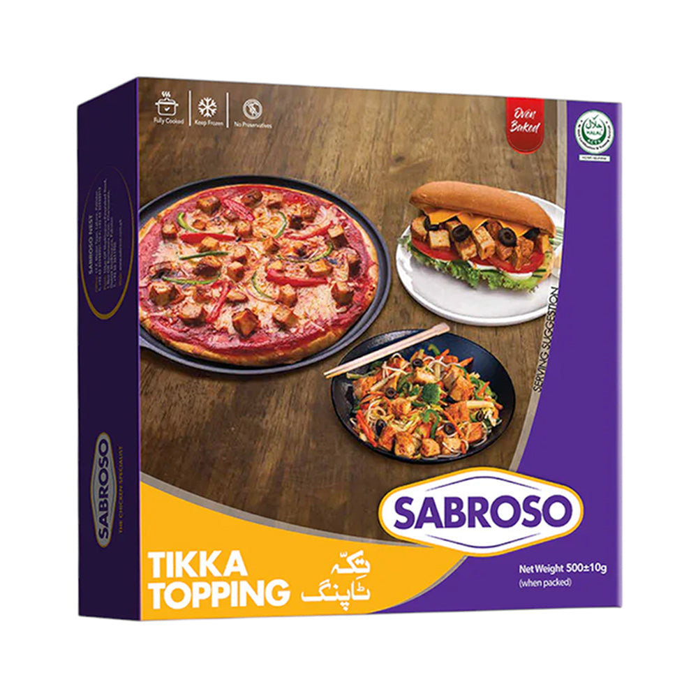 SABROSO TIKKA TOPPING 500 GM Default Title - MamasJan Grocery