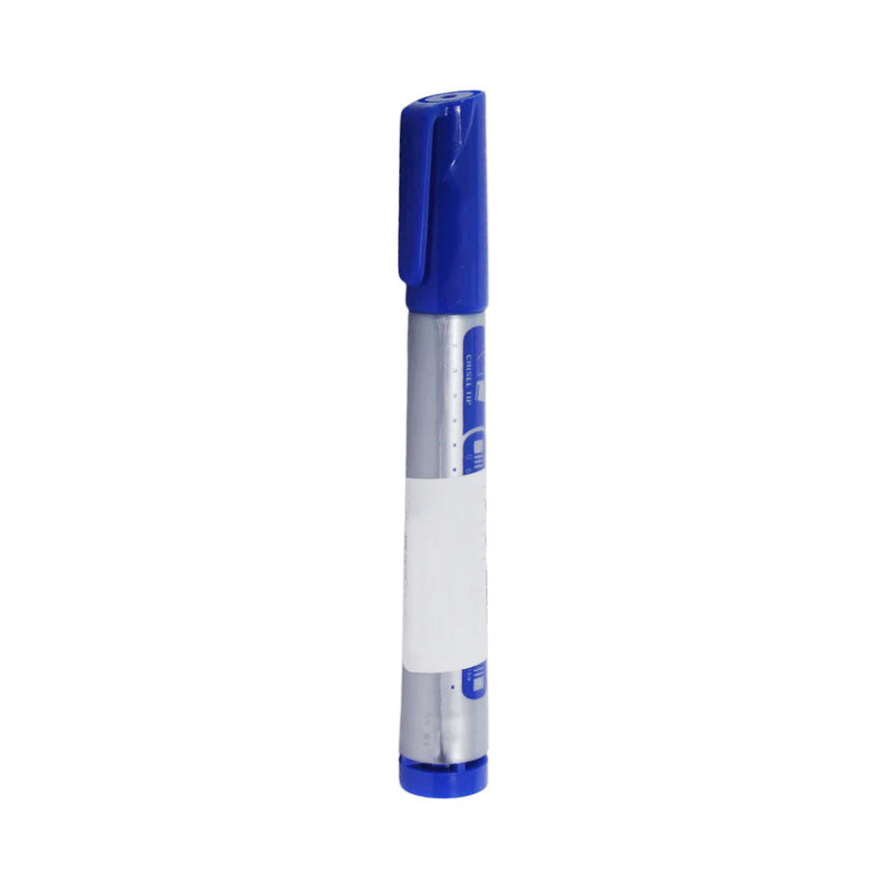 11540-UML5 DOLLAR MARKER PARMAMNENT BLUE 1PC (CHISEL TIP) Default Title - MamasJan Toys