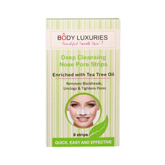 BODY LUXURIES NOSE STRIPS ENRICHED WITH TEA TREE OIL 6PC Default Title - MamasJan skincare