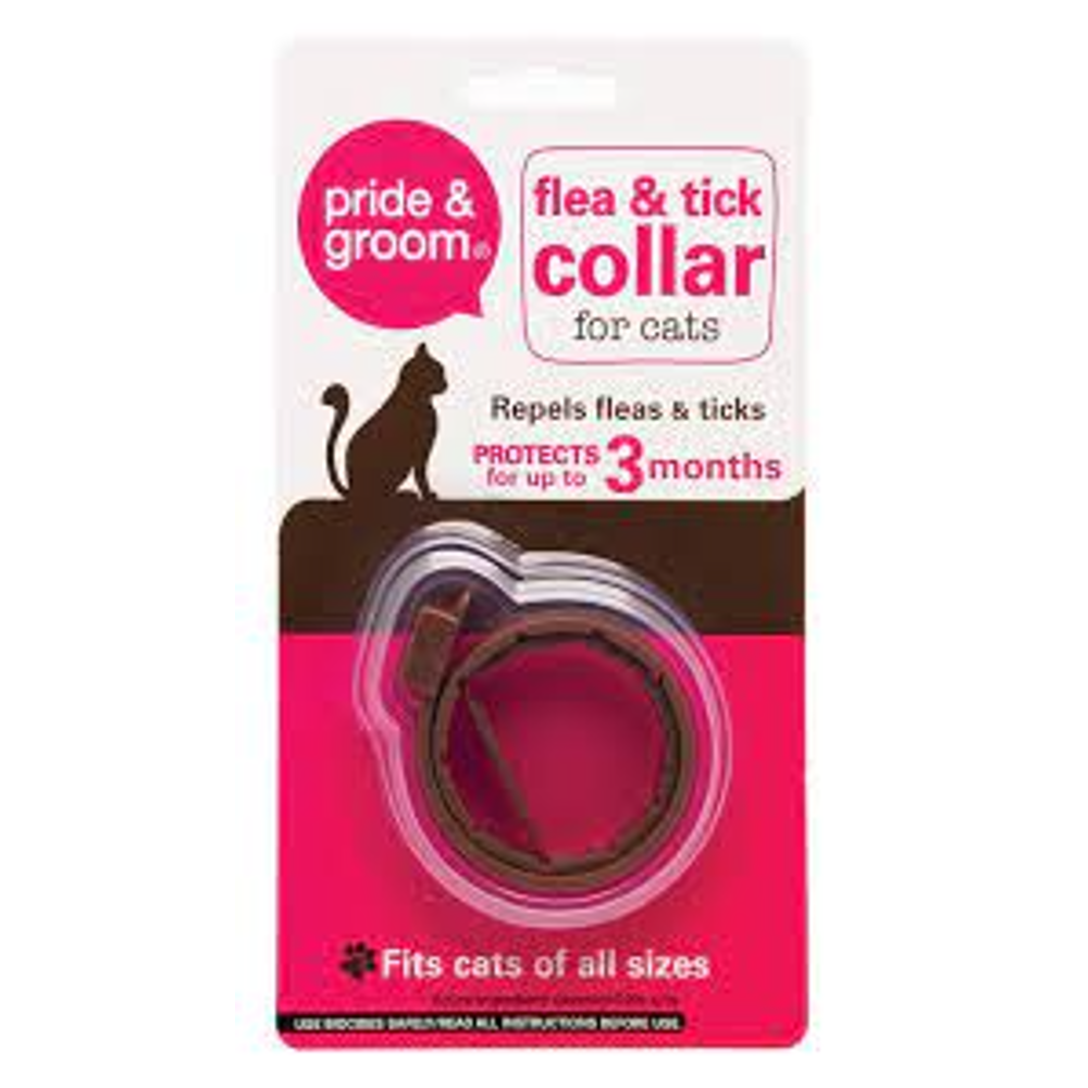 PRIDE & GROOM CAT COLLAR FLEA & TICK PG008 Default Title - MamasJan Grocery Nonfood