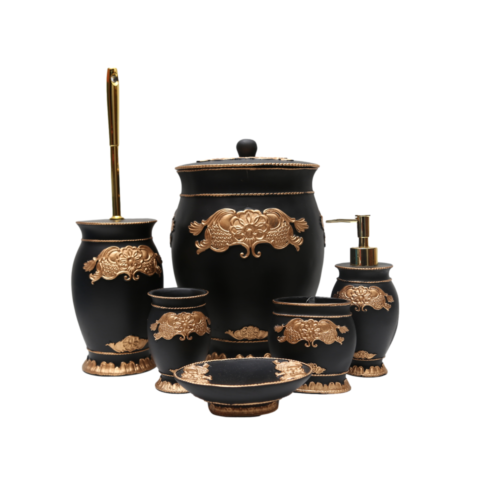 Bathroom Set 6Pc Ir Sms-695 Default Title - MamasJan Decoration