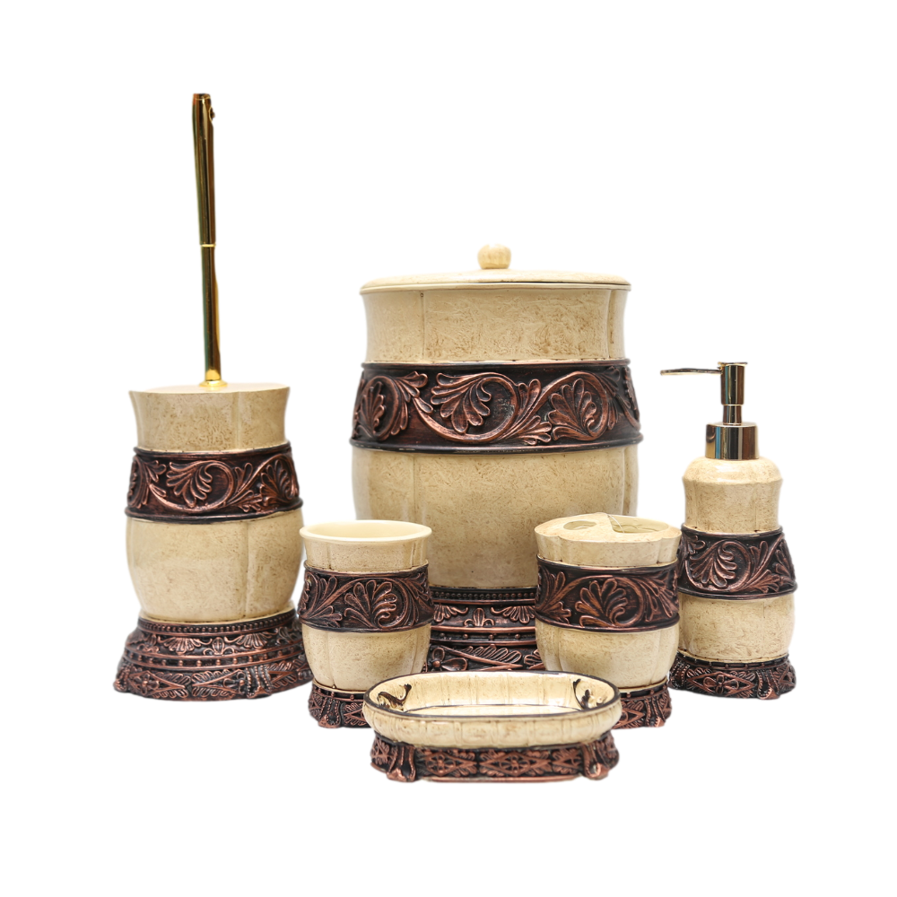 Bathroom Set 6Pc Ir Sms-683 Default Title - MamasJan Decoration