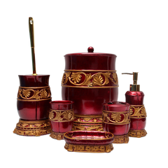 Bathroom Set 6Pc Ir Sms-681 Default Title - MamasJan Decoration