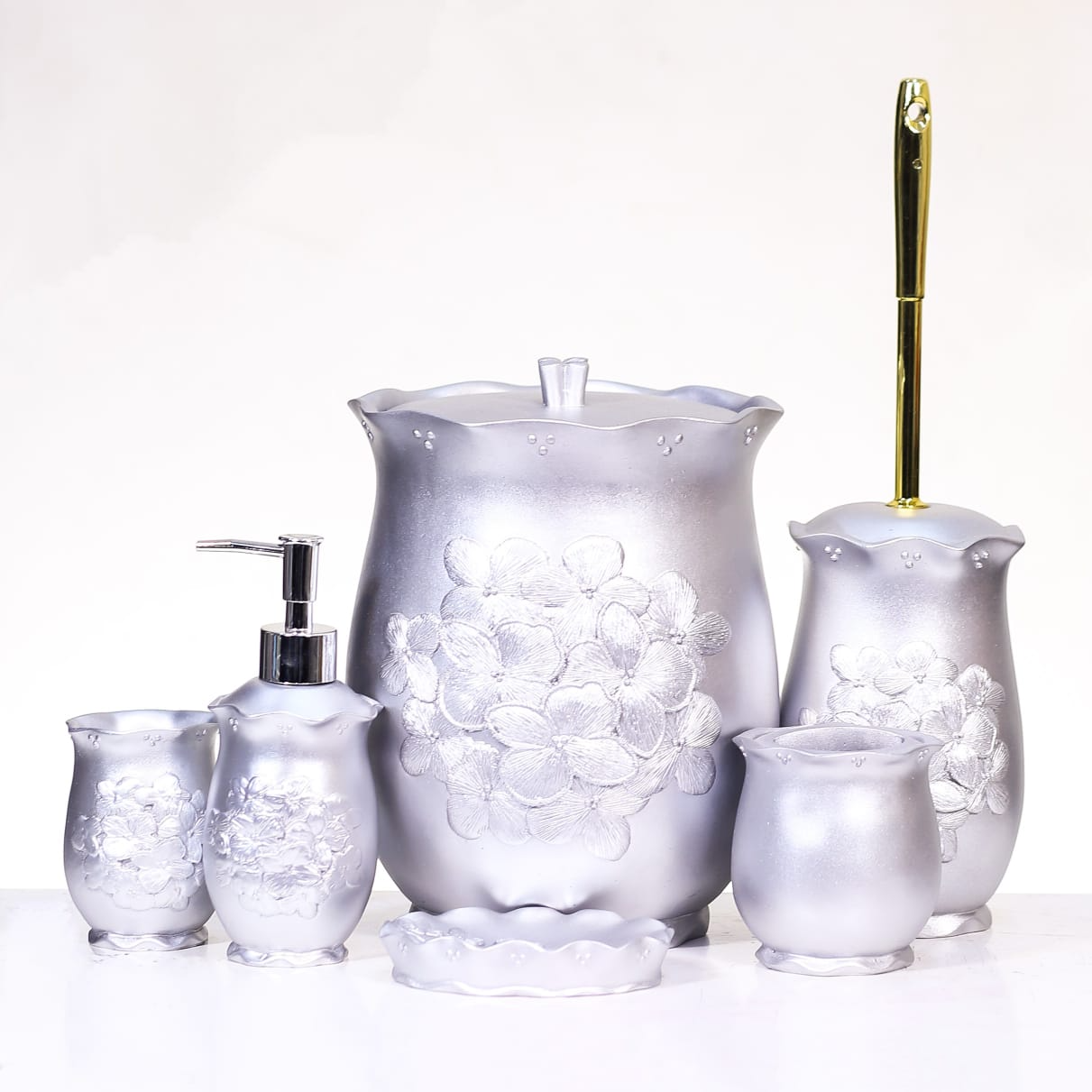 Bathroom Set 6Pc Ir Sms-804 Default Title - MamasJan Decoration