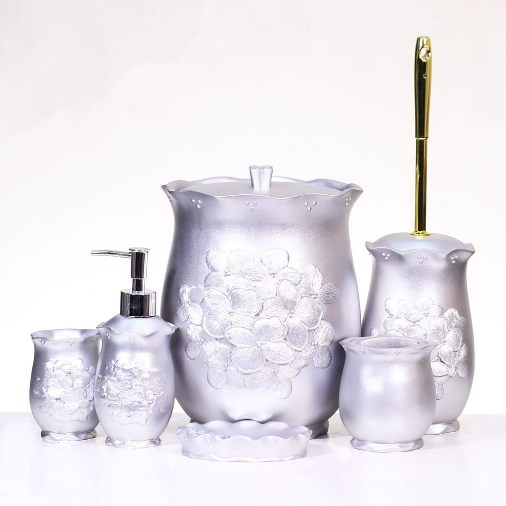 Bathroom Set 6Pc Ir Sms-804 Default Title - MamasJan Decoration