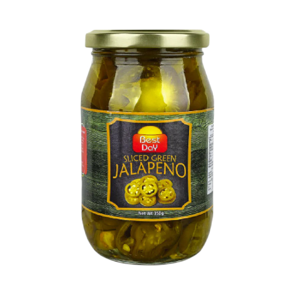 BEST DAY JALAPENO SLICED GREEN 350 GM Default Title - MamasJan Grocery