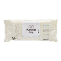Aveeno Baby Wipes For Dry & Sensitive Skin 72pc Default Title - MamasJan Grocery Nonfood