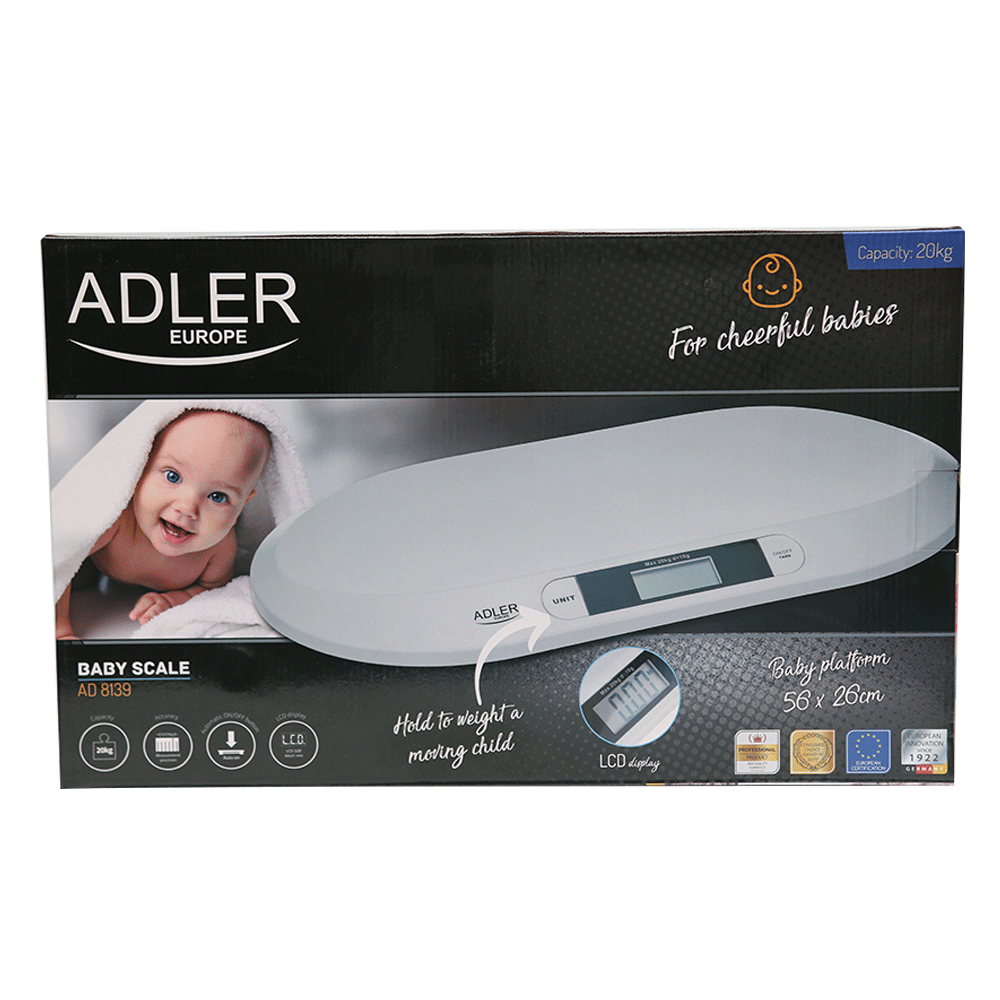 ADLER EUROPE BABY SCALE AD8139 Default Title - MamasJan s