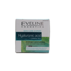 EVELINE SKIN CARE EXPERT HYALURONIC ACID + GREEN TEA CREAM 5 Default Title - MamasJan skincare