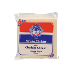 MONTE CHRISTO CHEDDAR CHEESE WHITE 200 GM Default Title - MamasJan Grocery