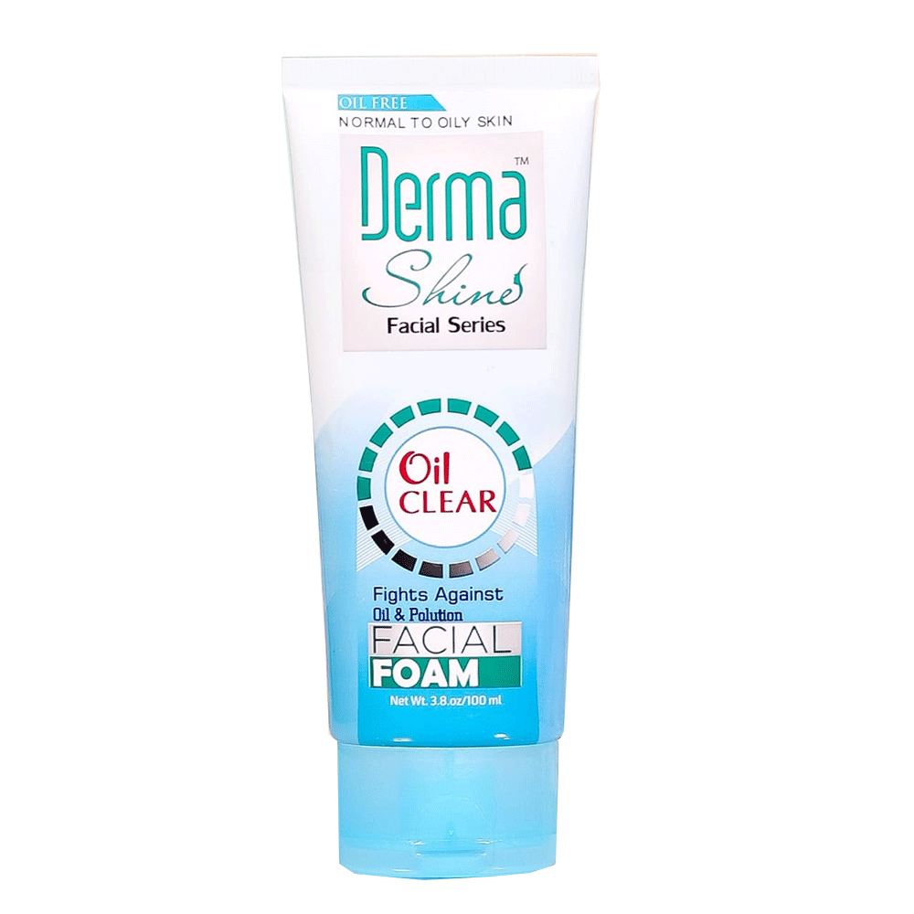 DERMA SHINE OIL CLEAR FACIAL FOAM 100 ML Default Title - MamasJan skincare