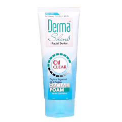 DERMA SHINE OIL CLEAR FACIAL FOAM 100 ML Default Title - MamasJan skincare