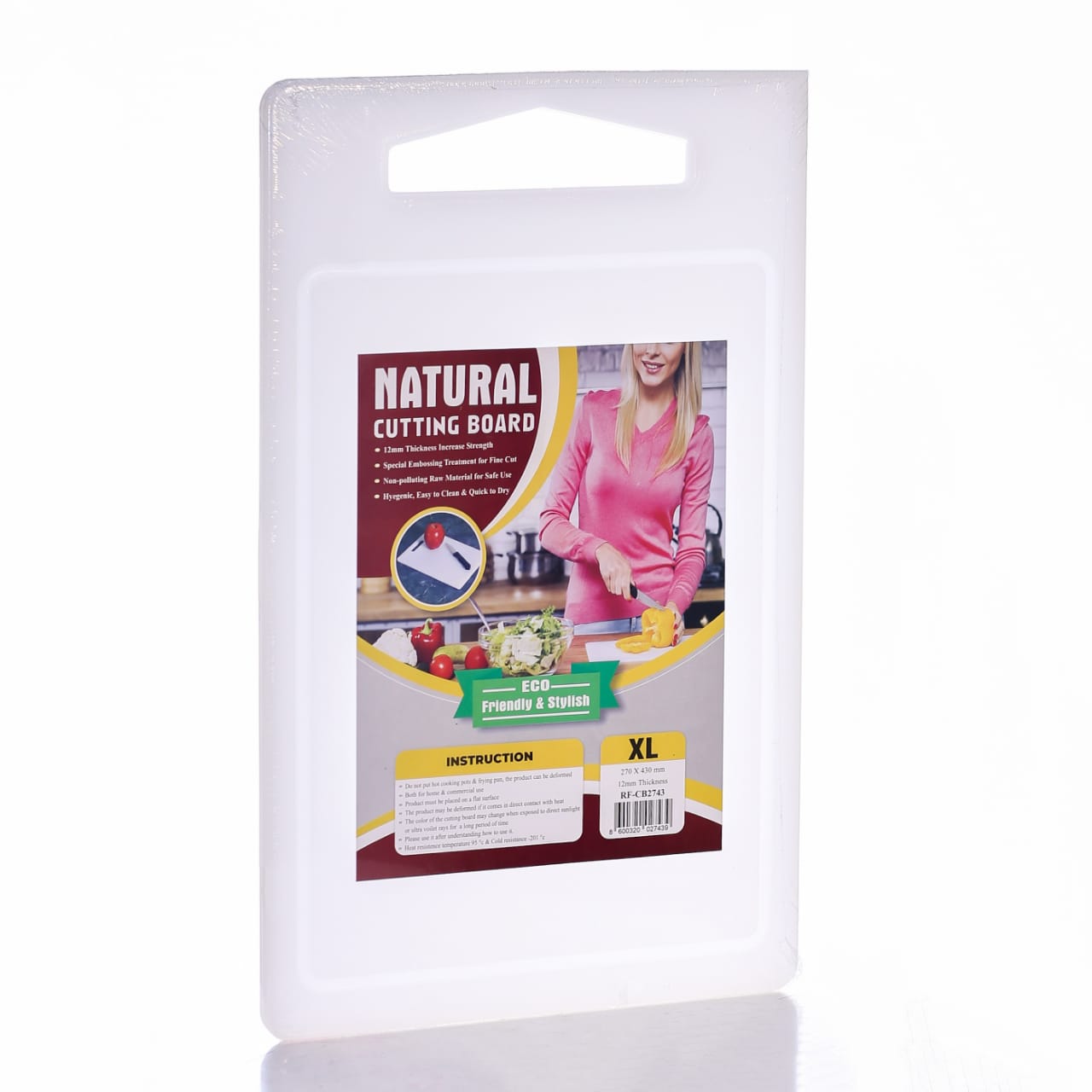 CUTTING BOARD NATURAL XL CB2743 Default Title - MamasJan Crockery