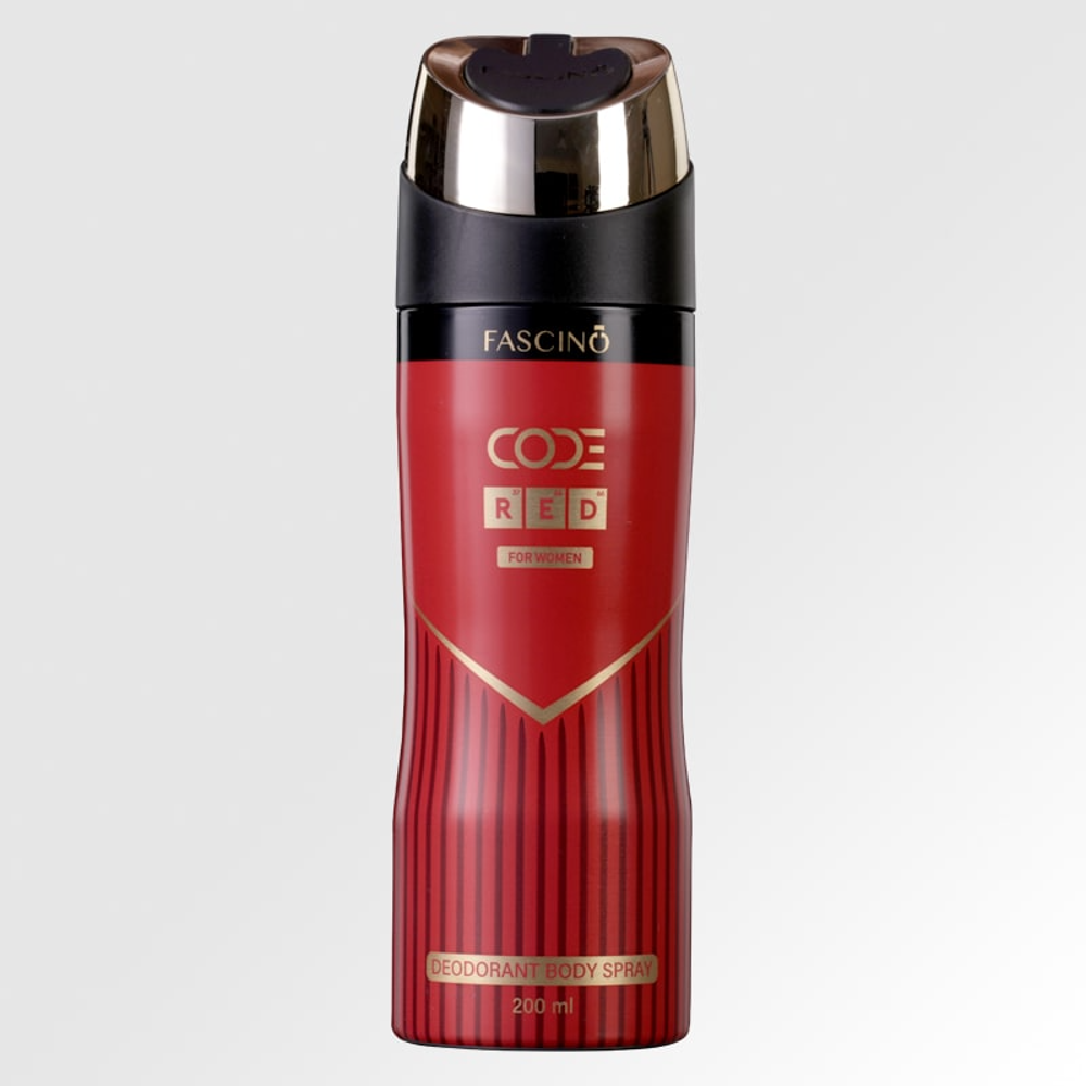 FASCINO DEODORANT CODE RED FOR WOMEN 200 ML Default Title - MamasJan Grocery Nonfood