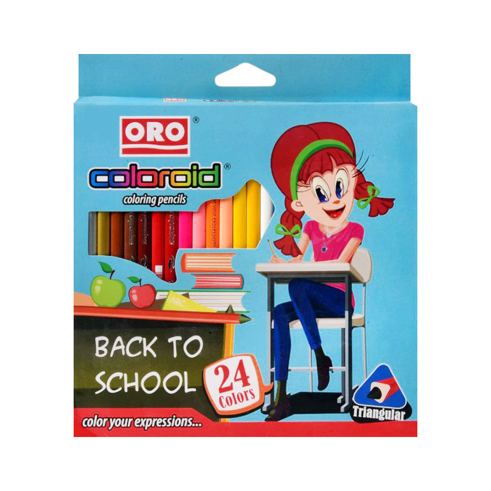 ORO PENCIL 24 COLORS NO. 251 FULL Default Title - MamasJan Toys