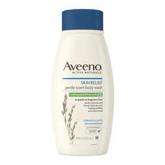 AVEENO BODY WASH SKIN RELIEF CHAMOMILE SCENTED 532 ML Default Title - MamasJan Grocery Nonfood