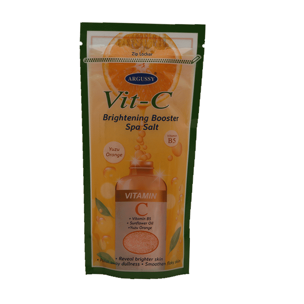 ARGUSSY BODY SPA SALT ORANGE VITAMIN C 300 GM Default Title - MamasJan Grocery Nonfood
