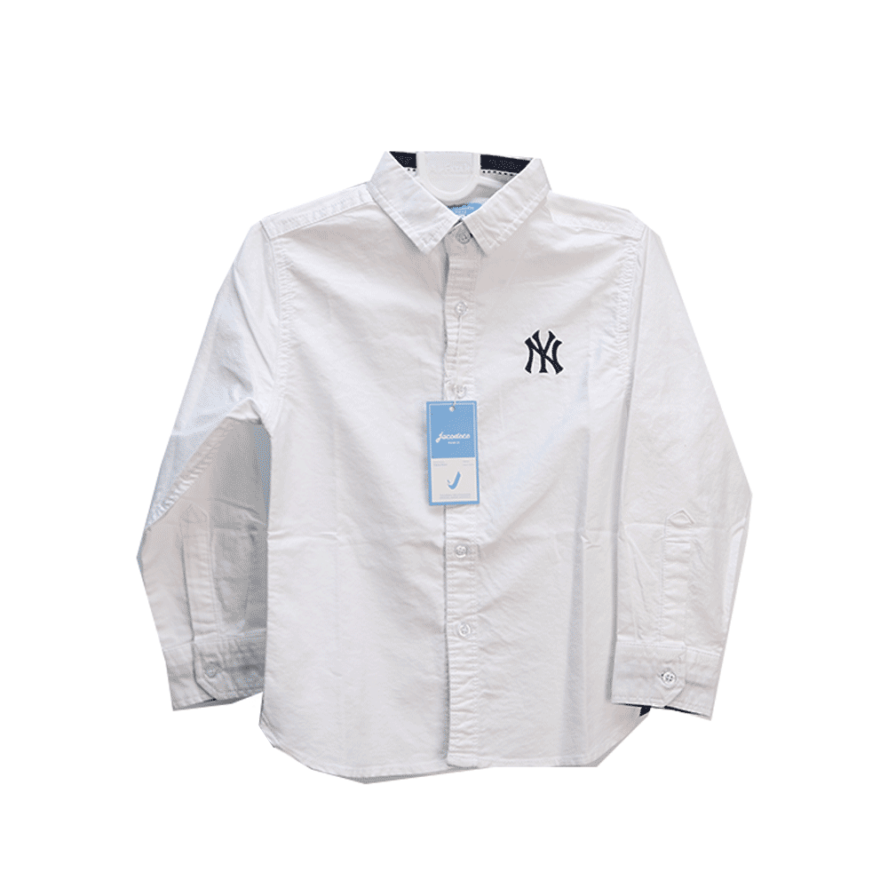 BOYS L/S CASUAL SHIRT Y9732 MW-20 5-6 YEAR Default Title - MamasJan KidsWear