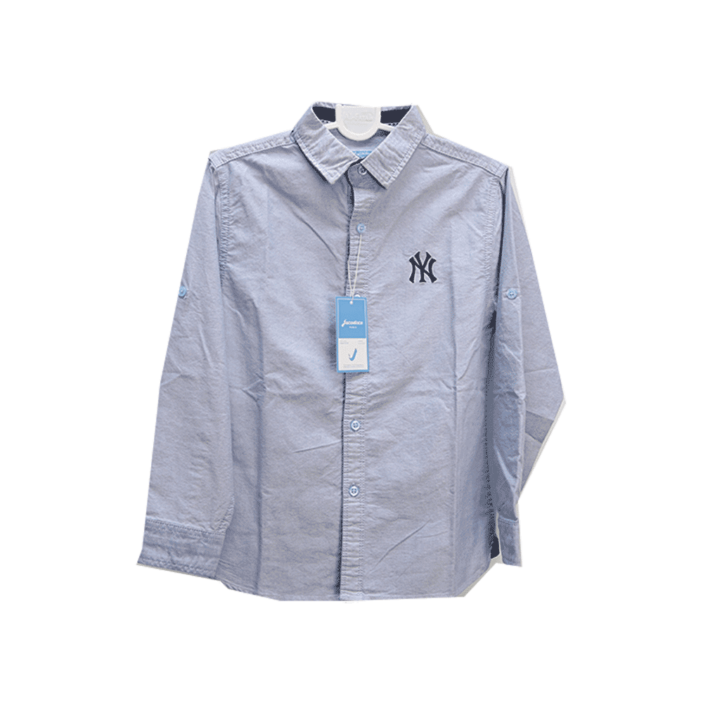 BOYS L/S CASUAL SHIRT Y9732 MW-20 7-8 YEAR Default Title - MamasJan KidsWear