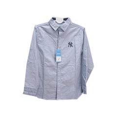BOYS L/S CASUAL SHIRT Y9732 MW-20 7-8 YEAR Default Title - MamasJan KidsWear
